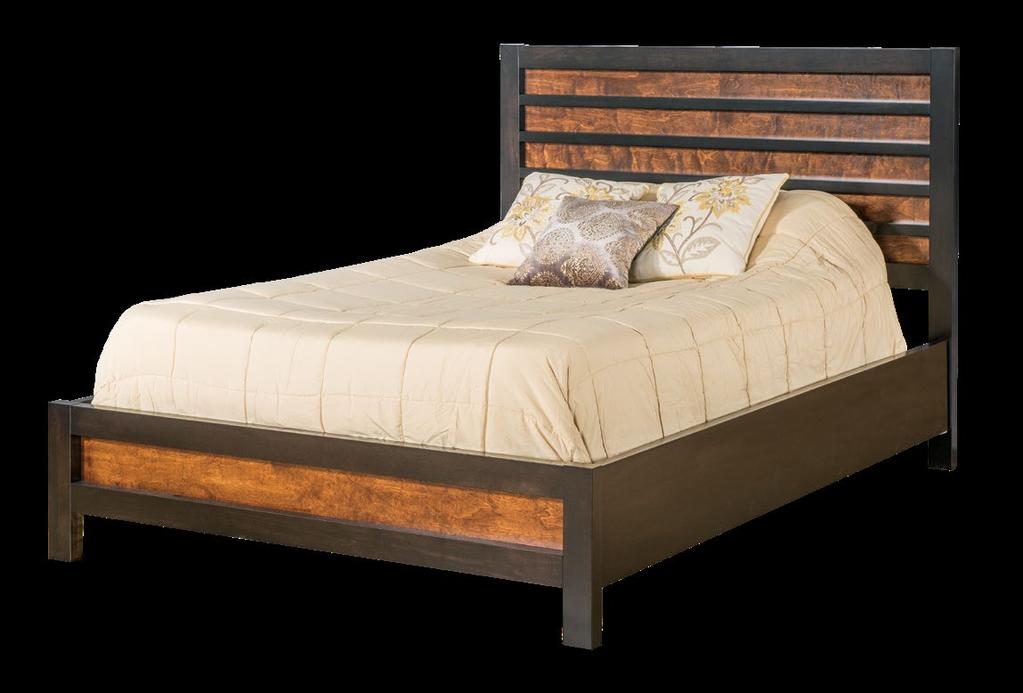 Highland Park III Collection 350 Twin Bed 43 1/2"wide x 80" long 360 Full Bed 58 1/2"wide x 80" long 370 Queen Bed 64 1/2"wide x 86" long 380 East King Bed 80 1/2"wide x 86" long 390 California King