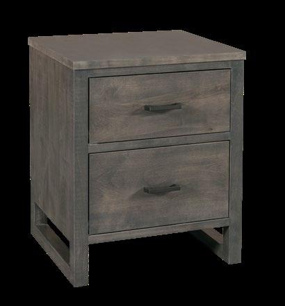 Woodworking 310 1 Drawer Nightstand 19 5/8"d x 22 3/8"w x 27"h 312 2