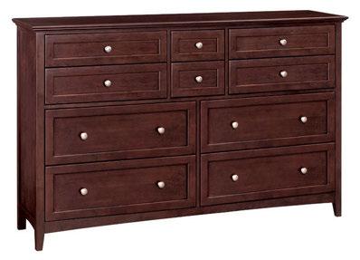 One drawer features
