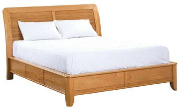 81-1/4"L, Footboard: 15"H, Deck: 14-1/2"H Pacific Cal-King Storage