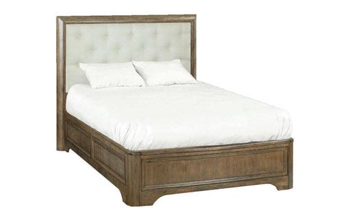 Bedroom Collection Headboard Detail 5600RGB Stonewood Queen Manor Upholstered Storage Bed 68-1/4"W x 88-1/2"L x 60"H Platform: 60-5/8"W x 80-1/2"L Footboard: 18"H, Deck: 17-1/2"H Six spacious drawers.