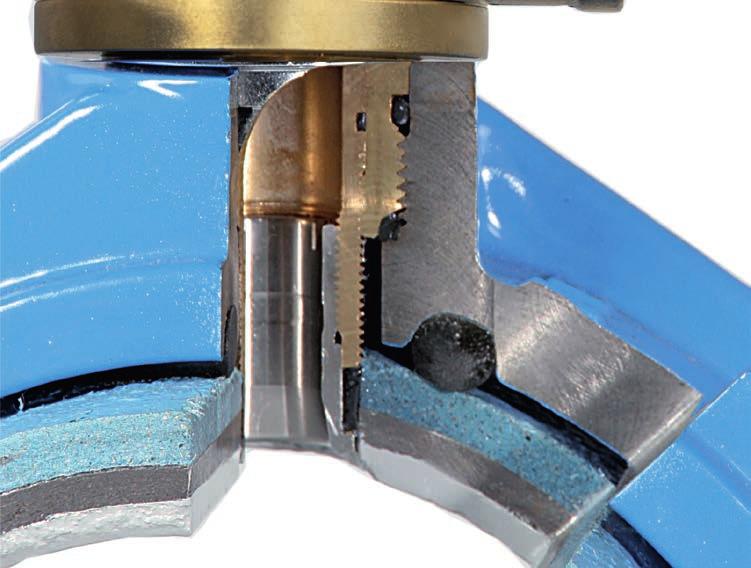 All the sleeves extend the axis of the tapping fitting into the drill hole, thereby preventing rotation or