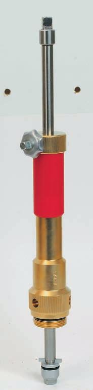other pipes - prevents the reduction of drill hole diameters caused by incrustation - it eliminates the need
