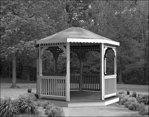 P a g e 1 Vinyl Gazebo Instructions 10 Vinyl Gazebo Shown Thank you for the purchase of your New Gazebo. Depending on the size of your Gazebo, installation can usually be completed in 1 to 2 days.
