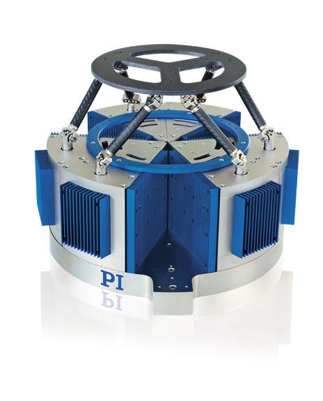 High-Dynamics Hexapod MAGNETIC DIRECT DRIVE FOR HIGH VELOCITY H-860KMAG Dynamics to 25 Hz over 0.