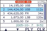7 VOICE RECORDER FUNCTIONS The recorded contents can be erased independently by channel. q Select S-1. w Push [F-1 VO] to call up the voice recorder menu.