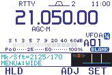 4 RECEIVE AND TRANSMIT When using your RTTY terminal or TNC, consult the manual that comes with the RTTY terminal or TNC.