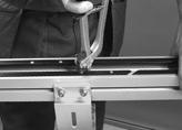Anchoring slide rail using plastic screws Pliers/screwdriver Knife Hammer Plastic screws: XS-XL-X85/XM-XH-