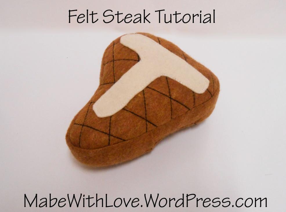 Let s get started! You will need the following to create your Felt Steak: Welcome! This is the first sewing tutorial in a two part series where we will make a felt Steak Dinner set.