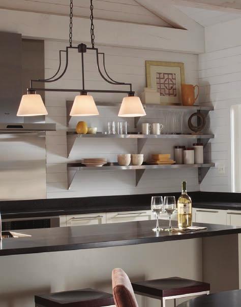 simple lighting makeovers KITCHEN