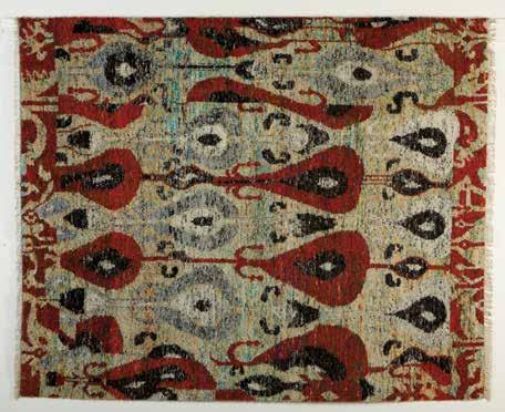art silk Persian Red/Multi 244cm x 305cm 041272L