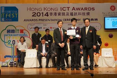 Technopreneur Gold Award in the