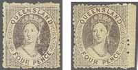 13, a fine used block of four of good colour, lightly cancelled by 'QL' obliterators in black.