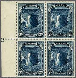 225 4** 750 ( 670) 6349 1899/1900, Pictorial Issues and Sideface 6350 ex 6350 1899/1912: De La Rue Plate Proofs engraved in black on thick card, the