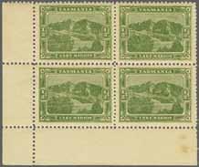 11 (these last two blocks are marginal), all four fresh and fine, large part og. A scarce and fine group Gi = 600+. Provenance: Collection J. R. W.