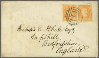 134 221 Corinphila Auction 23 November 2017 6426 6427 6426 Woodblock Issue 1857 (Aug-Sept): 6 d.