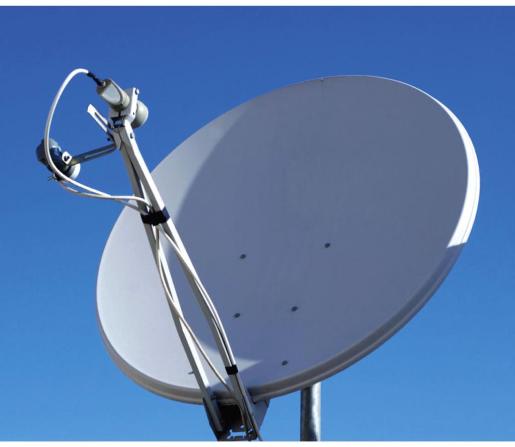 A Satellite-dish antenna