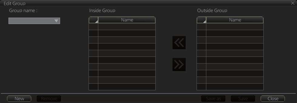 7. HOW TO MANAGE CHARTS 7.7.1 How to group chart cells You can define groups of like-format chart cells.