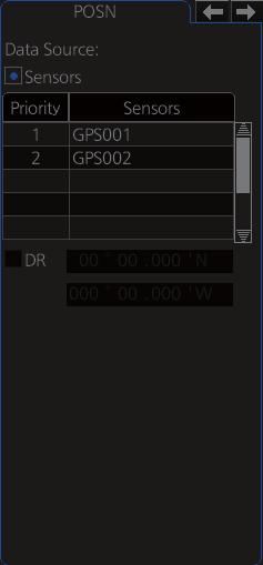 16. NAVIGATION SENSORS North SOG COG spd cse HDG SPD angle POSN (Position) page SPD: HDG SOG: COG: spd: cse: angle: water speed heading of ship speed over ground course over ground speed of drift