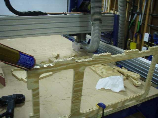 Start by gluing the main box together.