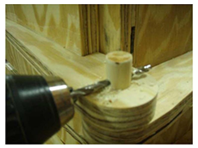 dowels into place. ( See image 1 ) 20.
