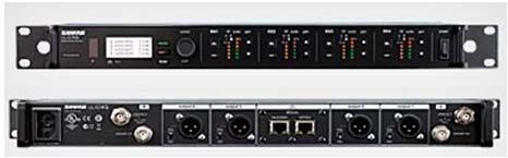 over Ethernet XLR outputs Four channels of