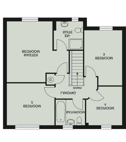 Bedroom 3 3947 x 2772 max (12 11 x 9 1 max) Bedroom 4 2460 x 2755 (8 1 x 9 0 ) Bathroom 2540 x 1832 (8 3 x 6 0 ) Dimensions shown are structural which may vary as each home is built individually and