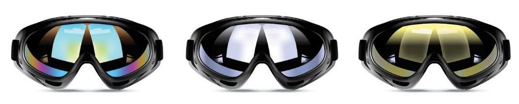Goggle designs Ski