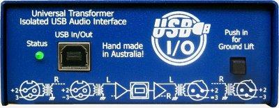 USB I/O USB Audio Interface Dual Channel unit only (2 channels in and out) USB I/O
