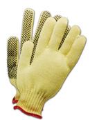 Magid CutMaster 93BKVP Medium Weight Kevlar PVC Dotted Knit Gloves - Cut Level 2 Magid CutMaster 590KVPR Reversible Dotted Knit Kevlar Gloves - Cut Level 4 Magid manufactured products GLOVES