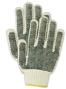 Magid MultiMaster N93PR/N93CPR Nitrile Dot Reversible String Knit Glove Magid 793RED Medium Weight 7-Gauge Acrylic Knit Gloves Heavy weight; string knit; nitrile dots on both sides; bleached white;