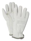 Magid PowerMaster 12503 11 Low Voltage Leather Protector Gloves Magid PowerMaster 60606PIO 13 High Voltage Leather Protector Gloves Pearl goat kid leather; elastic back; protective thumb strap; gunn