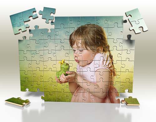 The Classic Puzzle effects, as their name indicates, make your photos look like classic paperboard jigsaw puzzles. You can create puzzles with up to 210 pieces.