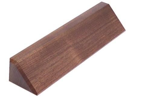 WOODEN DESK WEDGES DS8 Genuine Walnut 2 x 8-1/2 With Card Holder DS10 Genuine Walnut 2 x 10-1/2 DS12 Genuine Walnut 2 x 12-1/2 Note: Must use Option A, B, or C.