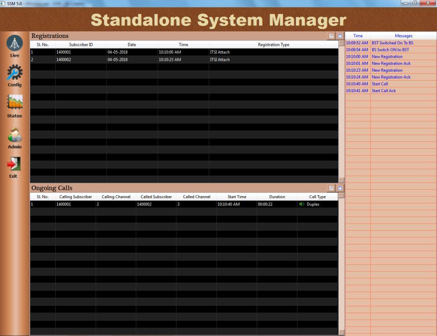 Standalone System Manager A GUI application that runs on a desktop/laptop.