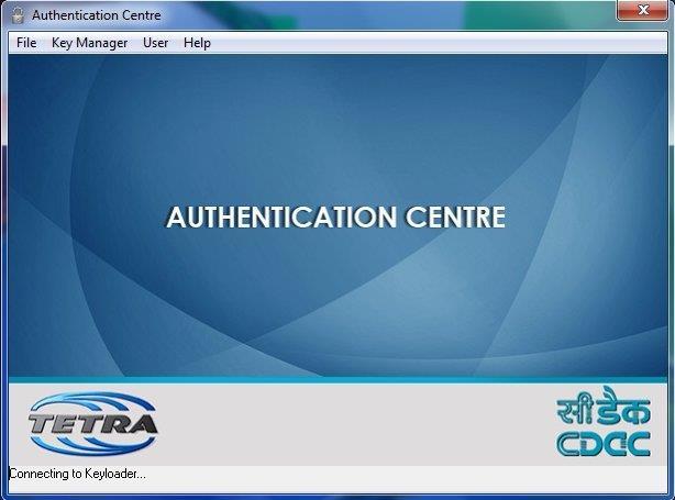 Authentication Centre and Key Loader Authentication Centre Being IP enabled, can be connected at any point in the TETRA network Supports Class 3 Security with Authentication Used to ensure that