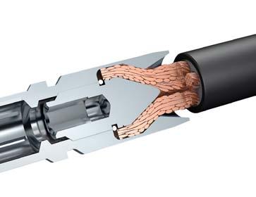 The use of connectors has been well-established in the electrical cabling of machines and systems for many years. The advantage is quick and error-free commissioning.