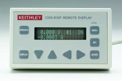 The front panel of each unit displays the user's choice of either the output voltage and output current, the average, peak, and baseline pulse current levels, long integration currents, or DC DVM