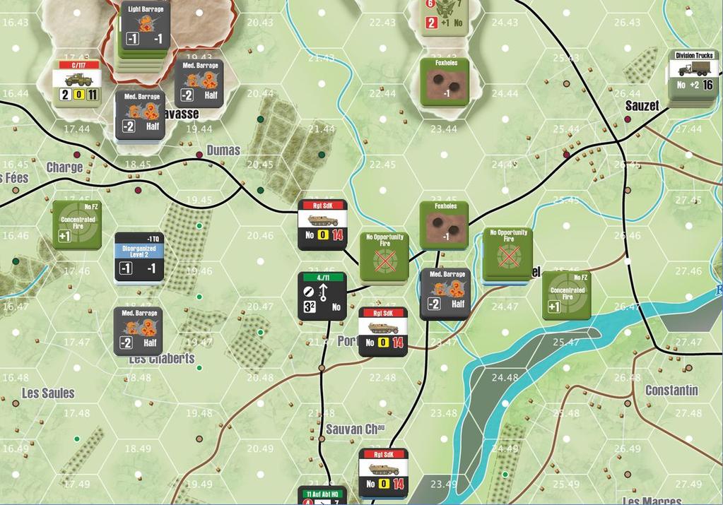 The Germans also get to place the 11th Panzer Division and 11th Regiment chits in The Cup. Is this too little too late or can the Germans turn this around?