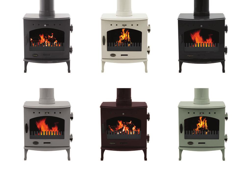 Stove Features Approved for use in smoke exempt zones when burning Carron Stove (4.