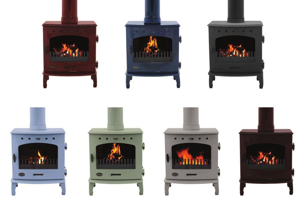 Stove Features Approved for use in smoke exempt zones when burning Carron Stove (7.3kw) 79.
