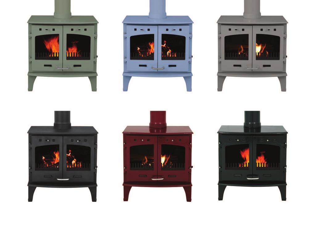 Stove Features Approved for use in smoke exempt zones when burning Carron Stove (11kw) 77.