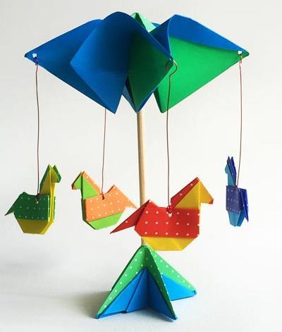 Collage with Engineering Origami: Learn and
