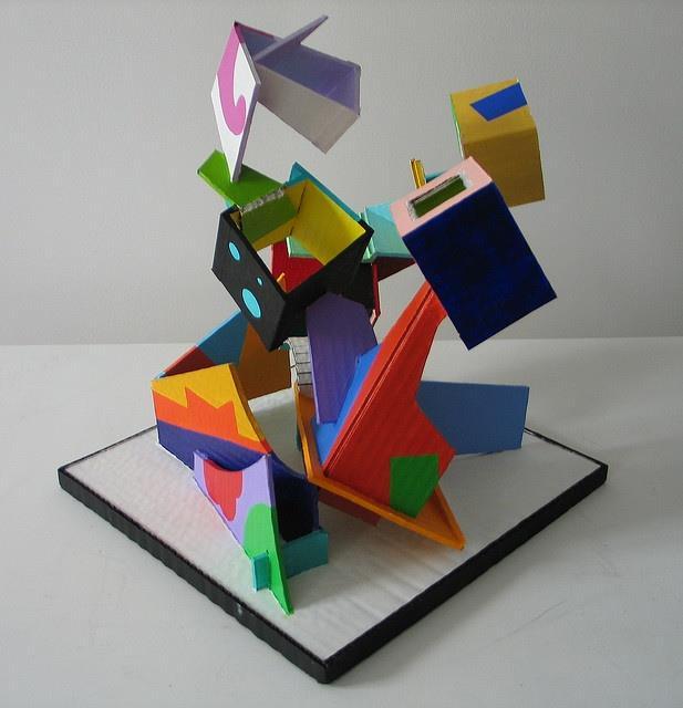 Sculpture with MATH Create a cardboard sculpture that