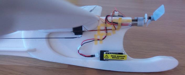 Adjust the trim on the transmitter if any small adjustments are needed to ensure all control surfaces