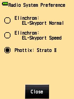 3. Phottix Strato II System 3-2 Setting the Phottix Strato II In the Radio System Preference Screen, select "Phottix Strato II". Operation 1. Press the Menu Button 9 on the meter.