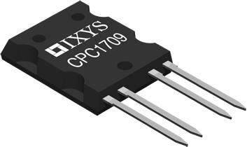 CPC179 Single-Pole, Normally Open INTEGRATED CIRCUITS DIVISION Characteristics Parameter Rating Units Blocking Voltage 6 V P Load Current =2 C: With C/W Heat Sink 22.