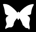 Irid Clear Butterfly