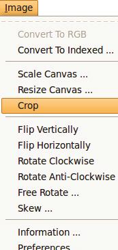 From Image option on the menubar, select Scale Canvas.