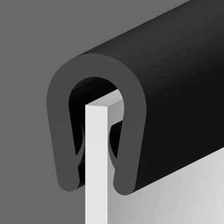 100 m - Edge protection for panel elements - Protection of MiniTec conduit -
